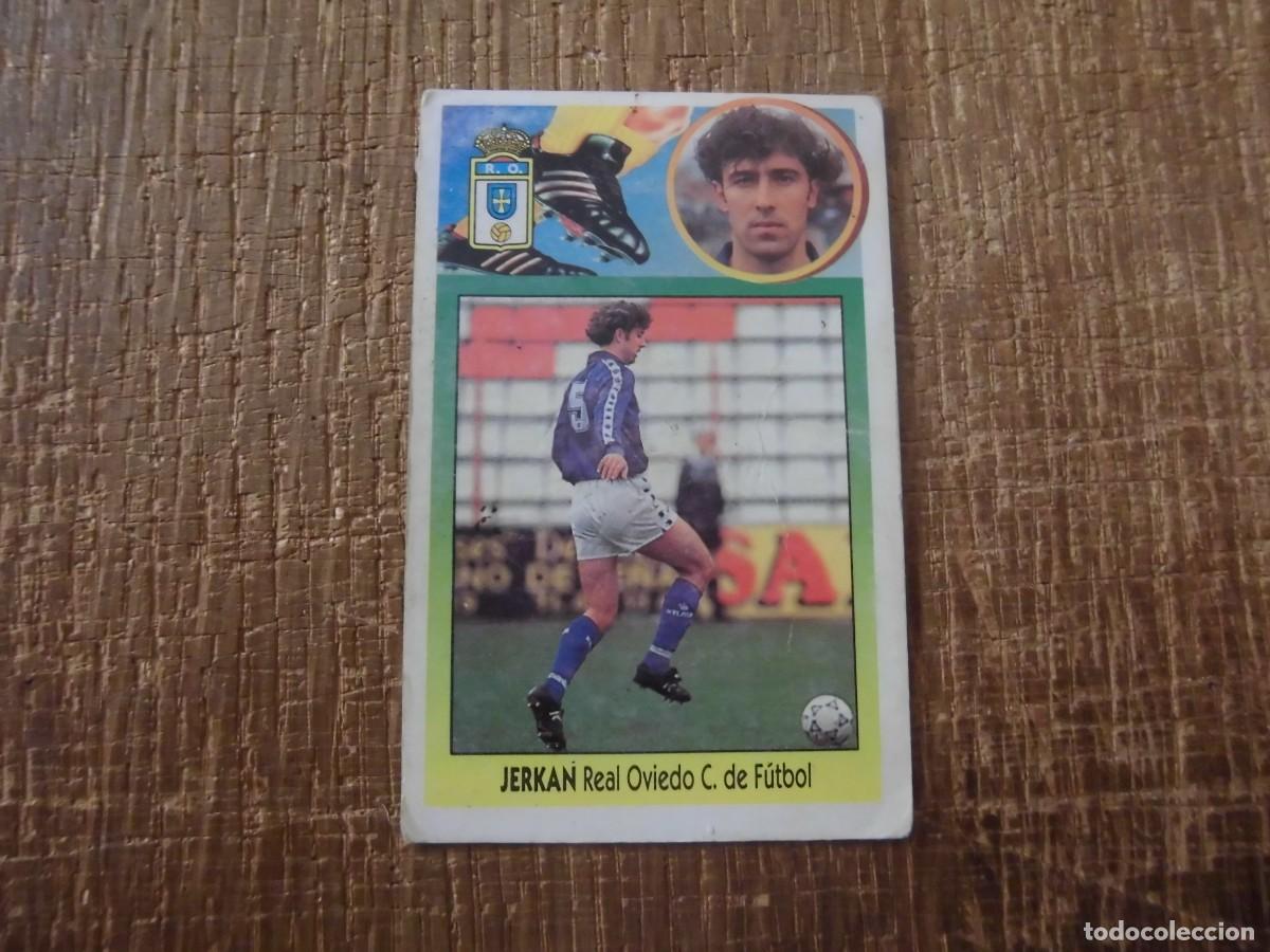 Cromos de F&uacute;tbol: JERKAN OVIEDO LIGA 93-94 EDICIONES ESTE CROMO CART&Oacute;N RECUPERADO