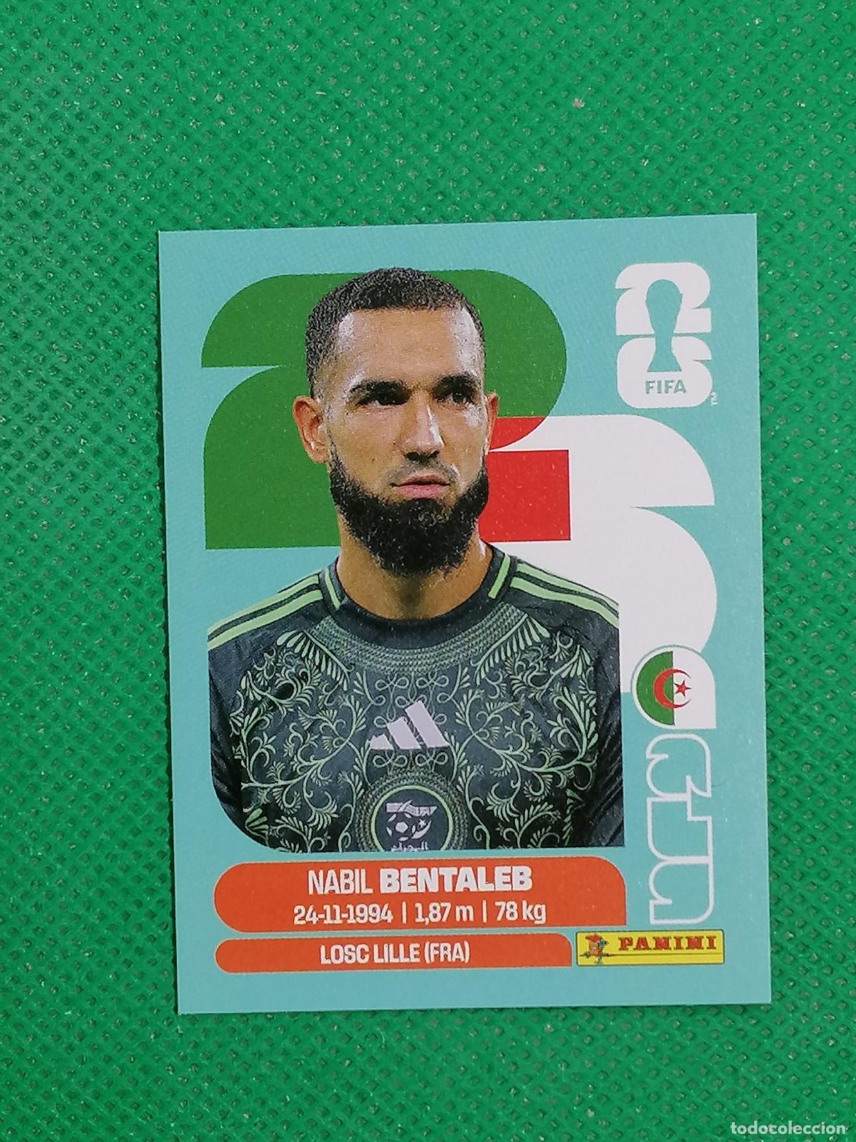 Football Stickers: ALG 12 ALG12 NABIL BENTALEB ARGELIA ⚽ PANINI FIFA MUNDIAL WORLD CUP 26 2026 STICKER ⚽