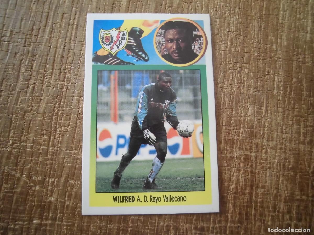 Cromos de F&uacute;tbol: WILFRED RAYO VALLECANO LIGA 93-94 EDICIONES ESTE CROMO CART&Oacute;N RECUPERADO