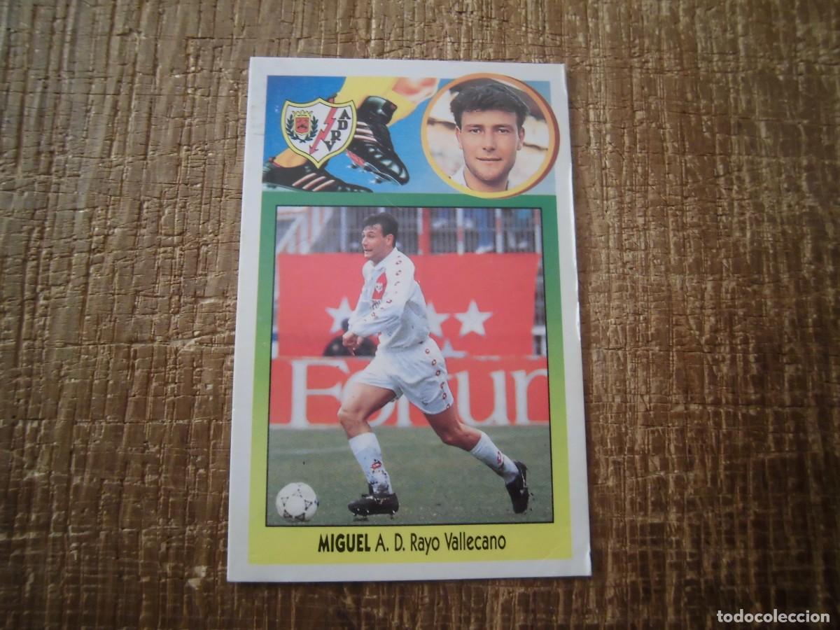 Cromos de F&uacute;tbol: MIGUEL RAYO VALLECANO LIGA 93-94 EDICIONES ESTE CROMO CART&Oacute;N RECUPERADO