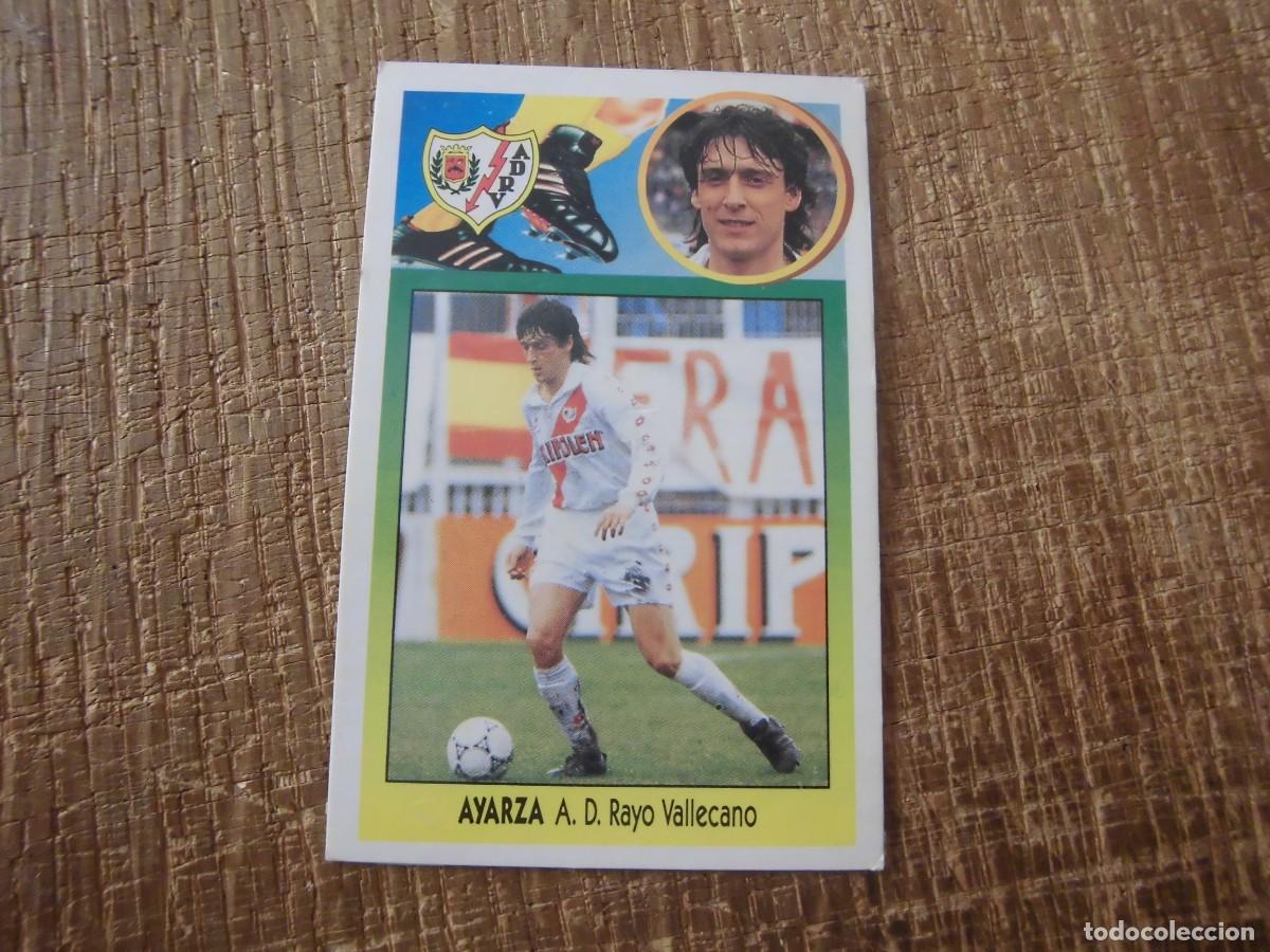 Cromos de F&uacute;tbol: AYARZA RAYO VALLECANO LIGA 93-94 EDICIONES ESTE CROMO CART&Oacute;N RECUPERADO