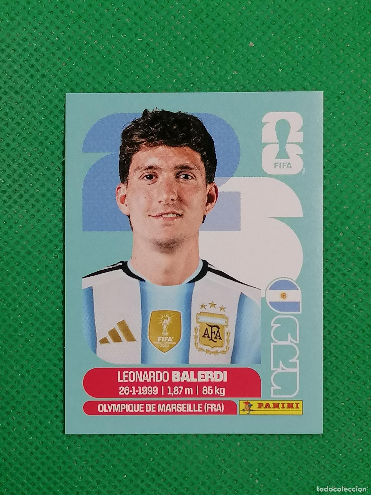 Cromos de F&uacute;tbol: ARG 7 ARG7 LEONARDO BALERDI ARGENTINA ⚽ PANINI FIFA MUNDIAL WORLD CUP 26 2026 STICKER ⚽