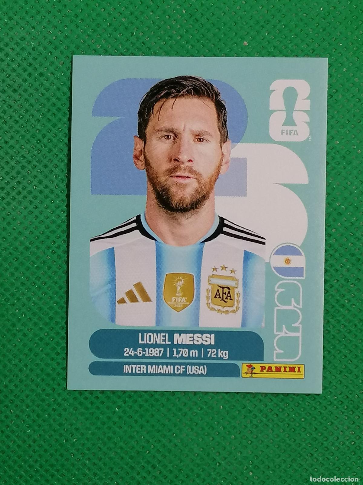 Cromos de F&uacute;tbol: ARG 17 ARG17 LIONEL MESSI ARGENTINA ⚽ PANINI FIFA MUNDIAL WORLD CUP 26 2026 STICKER ⚽