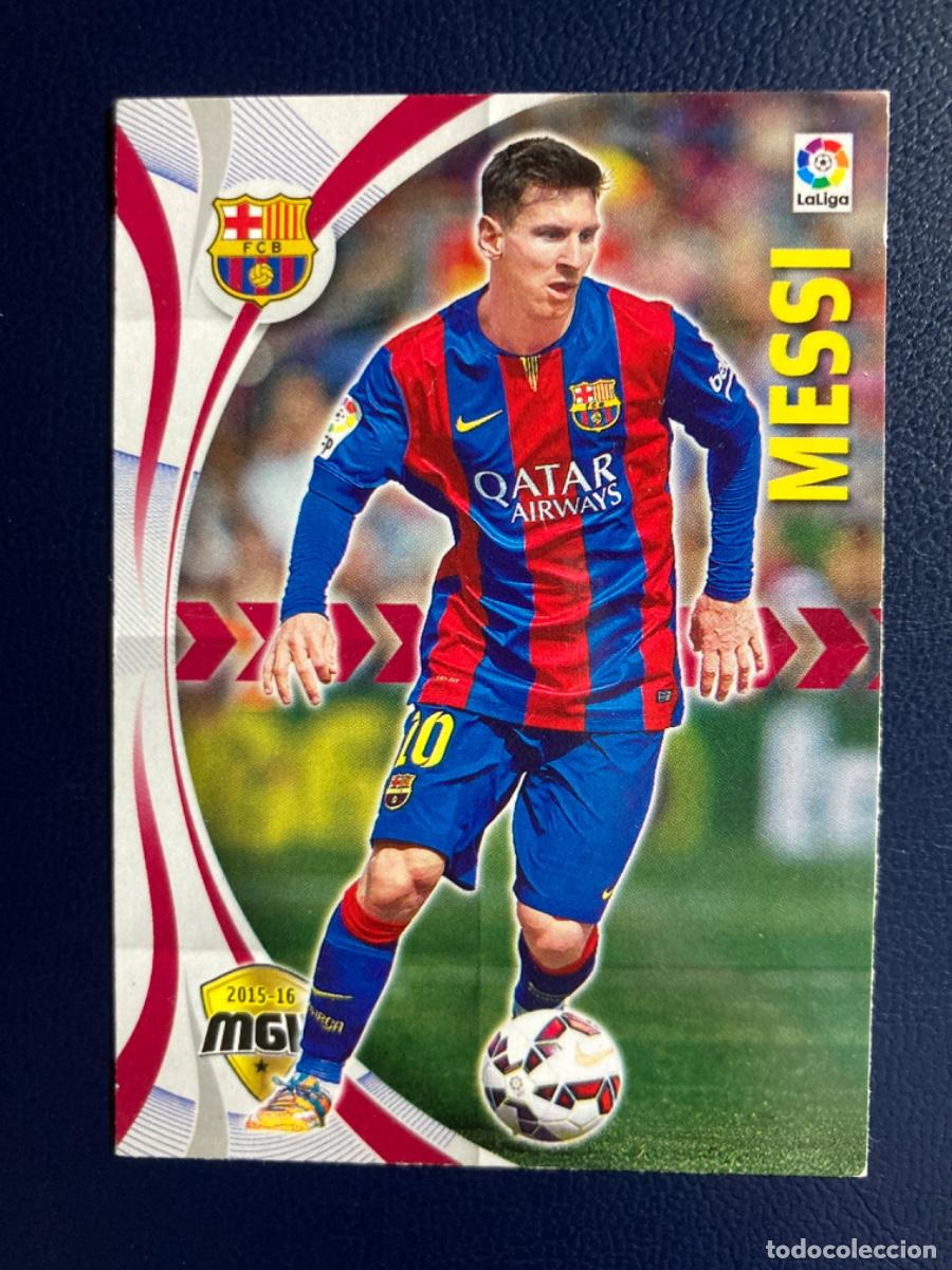 Cromos de F&uacute;tbol: 72 MESSI FC BARCELONA MEGACRAKS PANINI Liga 2015 2016 15 16