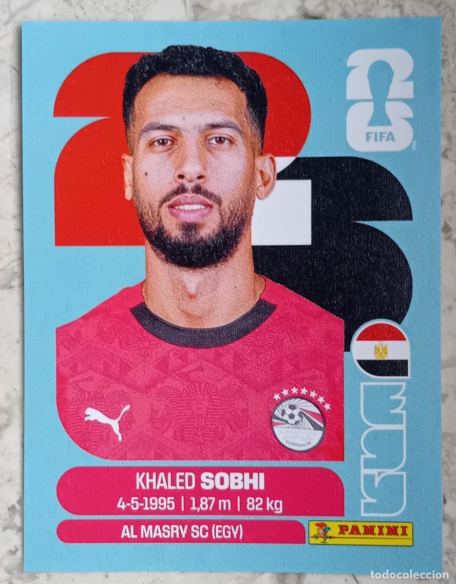 Cromos de Futebol: Figurina Panini 2026 Cromo World Cup Usa Mundial 2026 Khaled Sobhi Egypt n EGY 6