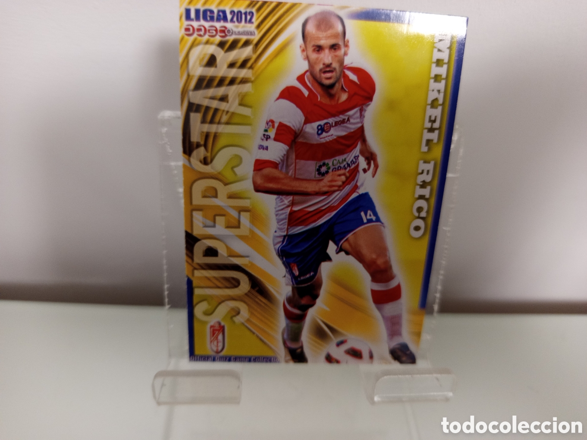 Football Stickers: ❇️ CROMO ⚽ MIKEL RICO GRANADA SUPERSTAR FICHAS LIGA QUIZ 11 12 2011 2012 MUNDICROMO ❇️
