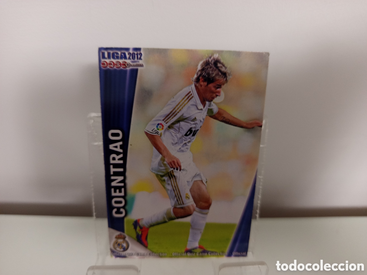 Football Stickers: ❇️ CROMO ⚽ COENTRAO REAL MADRID FICHAS LIGA QUIZ 11 12 2011 2012 MUNDICROMO ❇️