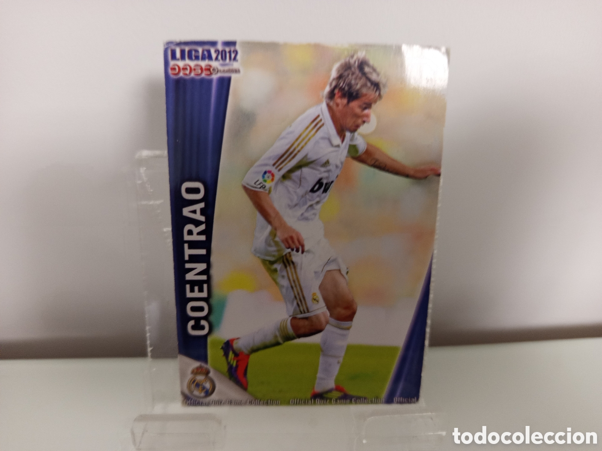 Football Stickers: ❇️ CROMO ⚽ COENTRAO REAL MADRID FICHAS LIGA QUIZ 11 12 2011 2012 MUNDICROMO ❇️