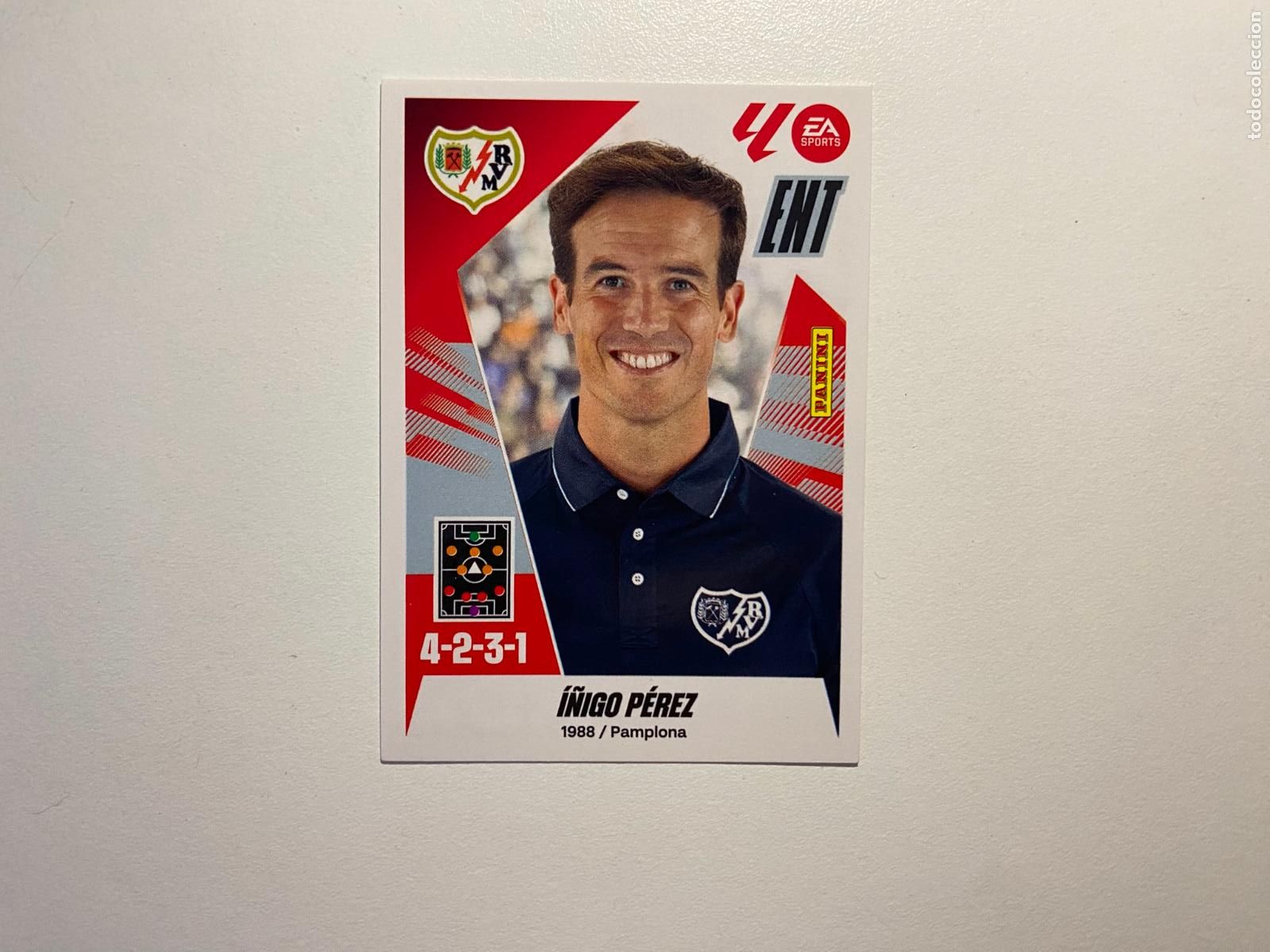 Fu&szlig;ball-Sticker: LALIGA ESTE 2025 2026 EA SPORTS 25 26 ALBUM PANINI LIGA N 2 RAYO VALLECANO &Iacute;&Ntilde;IGO P&Eacute;REZ