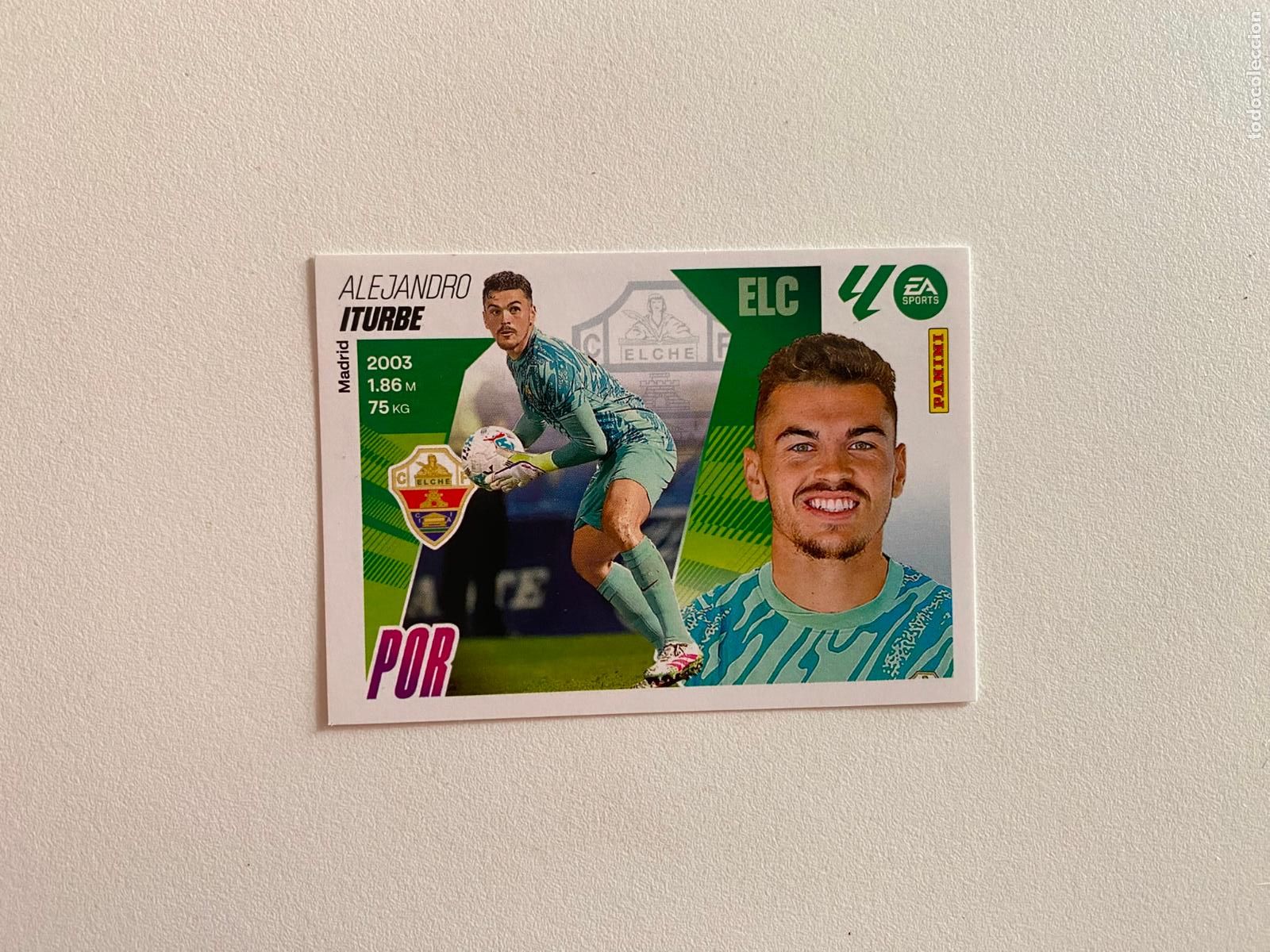 Fu&szlig;ball-Sticker: LALIGA ESTE 2025 2026 EA SPORTS 25 26 ALBUM PANINI LIGA N 4 ELCHE CF ITURBE