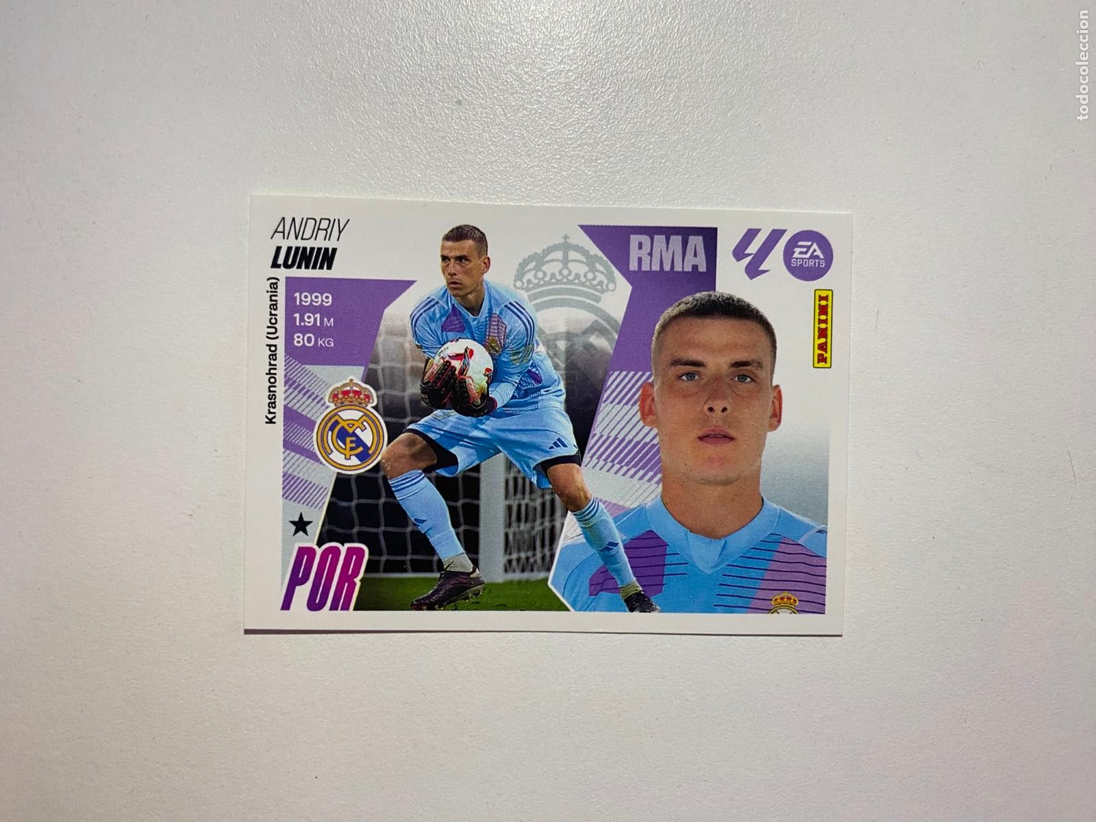 Cromos de F&uacute;tbol: LALIGA ESTE 2025 2026 EA SPORTS 25 26 ALBUM PANINI LIGA N 4 REAL MADRID LUNIN