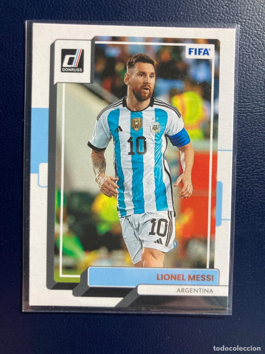 Cromos de F&uacute;tbol: 10 LIONEL MESSI ARGENTINA CARD FIFA DONRUSS SOCCER PANINI USA 2022 2023 22 23