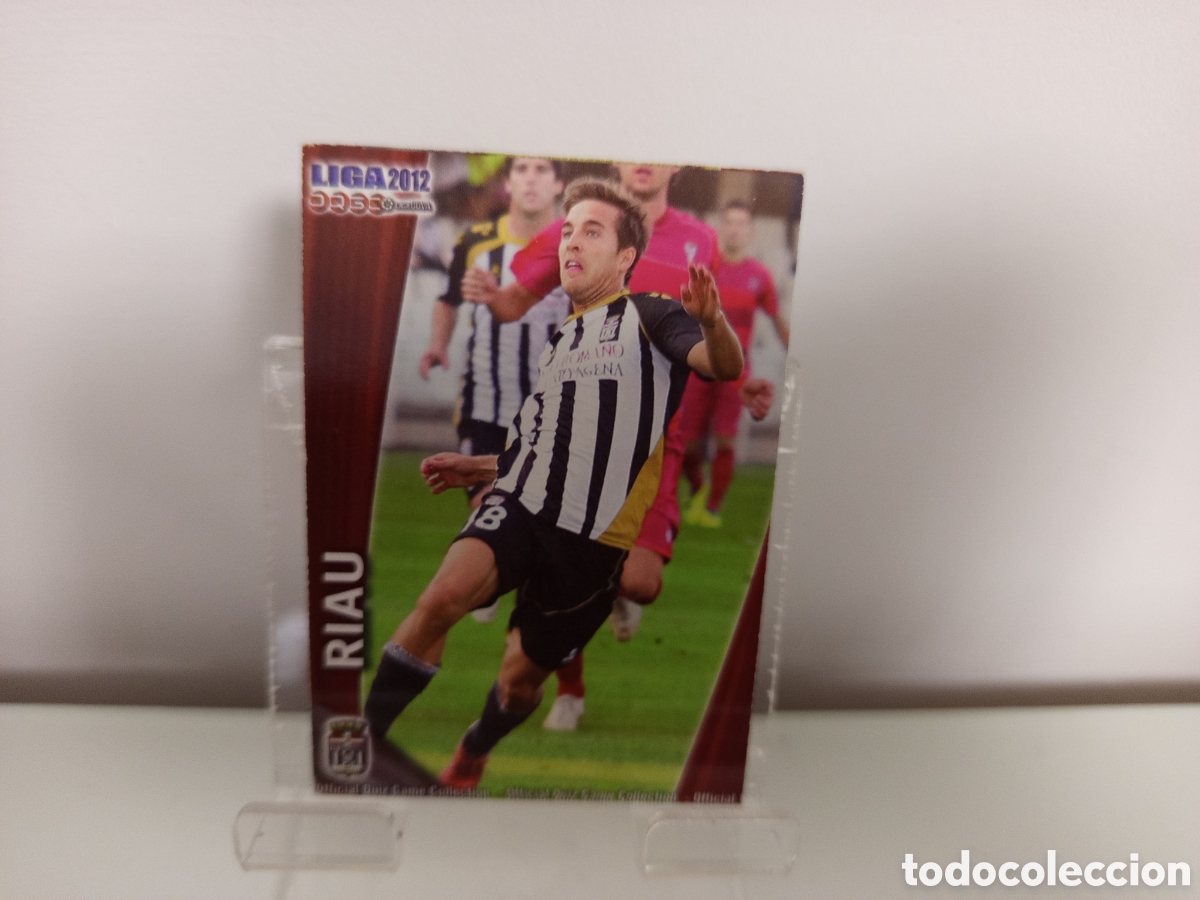 Cromos de F&uacute;tbol: ❇️ CROMO ⚽ RIAU CASTELL&Oacute;N FICHAS LIGA QUIZ 11 12 2011 2012 MUNDICROMO ❇️