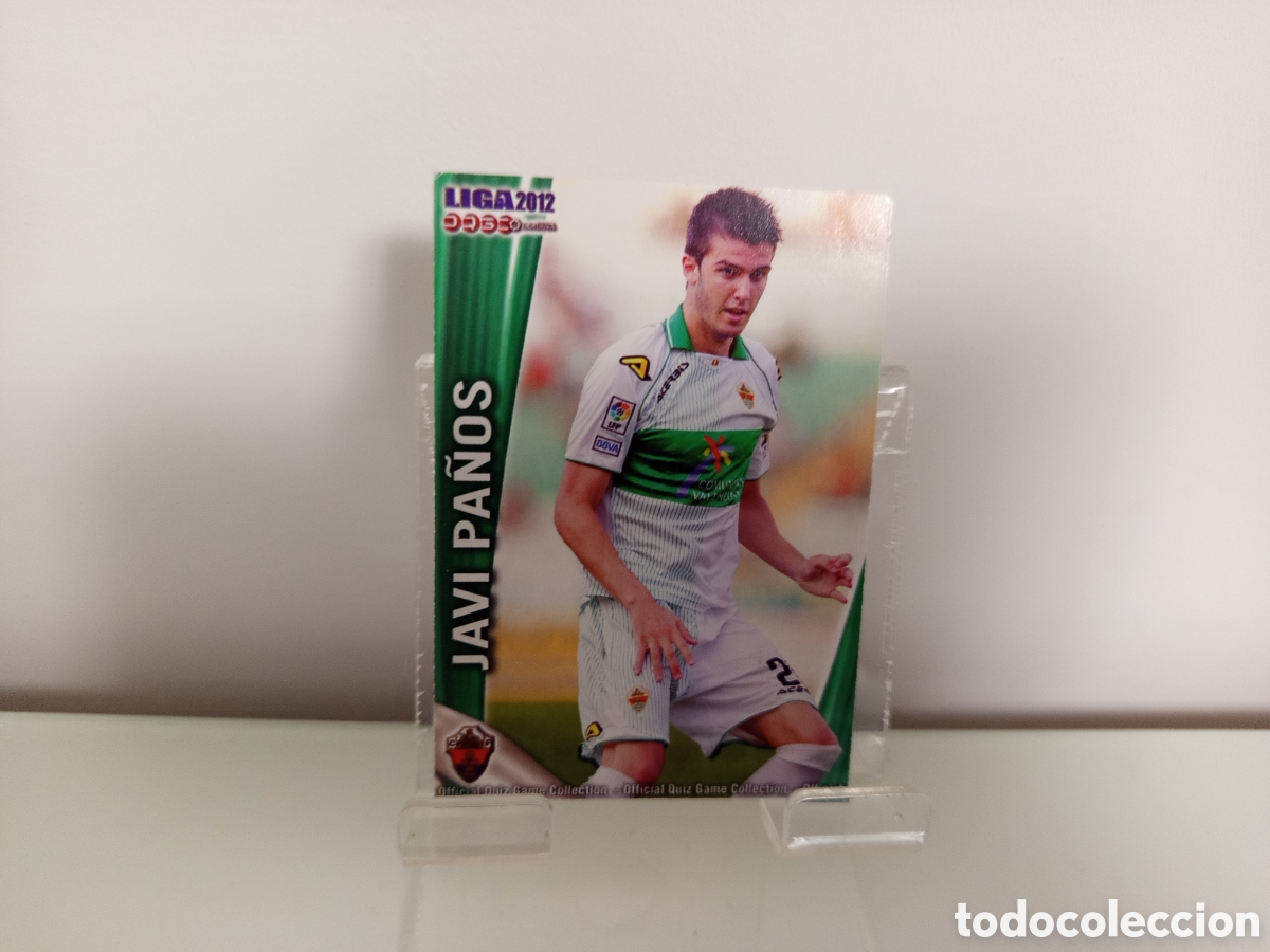 Cromos de F&uacute;tbol: ❇️ CROMO ⚽ JAVI PA&Ntilde;OS ELCHE FICHAS LIGA QUIZ 11 12 2011 2012 MUNDICROMO ❇️