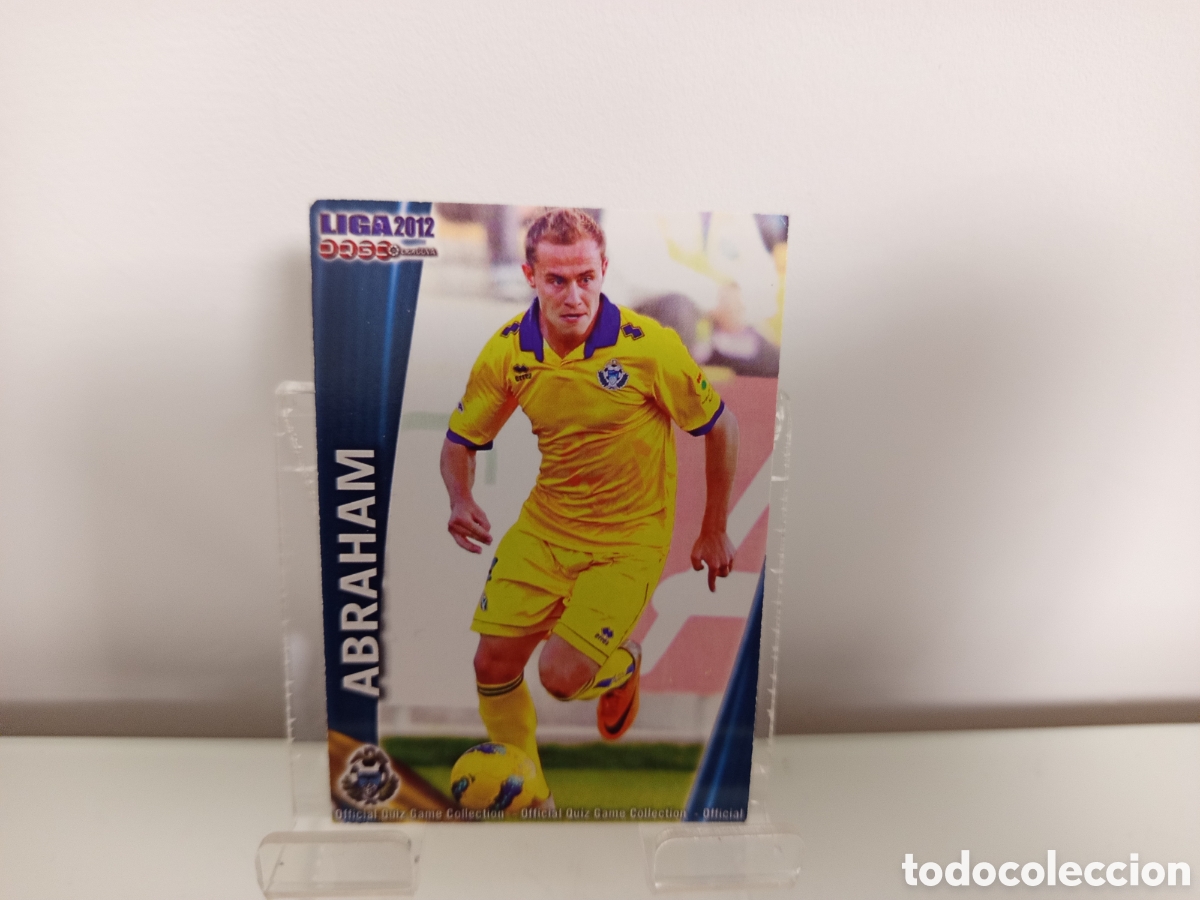 Cromos de F&uacute;tbol: ❇️ CROMO ⚽ ABRAHAM ALCORC&Oacute;N FICHAS LIGA QUIZ 11 12 2011 2012 MUNDICROMO ❇️