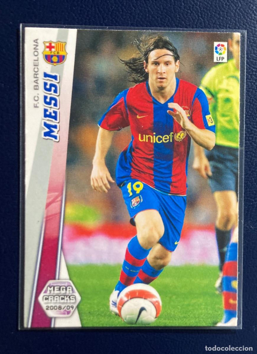 Cromos de F&uacute;tbol: MESSI #70, FC BARCELONA. MEGACRACKS 2008/2009. PANINI