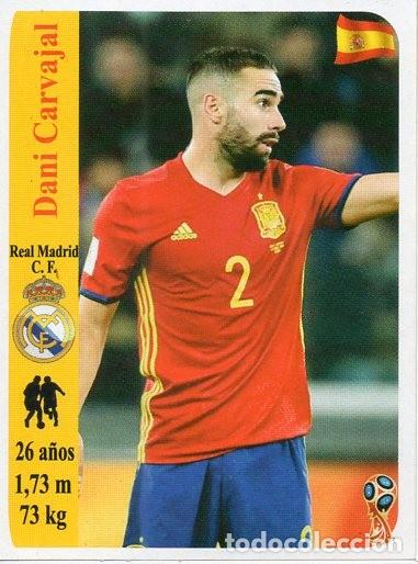 Cromos de F&uacute;tbol: Futbol World Cup Russia 2018 Sticker Peru Dani Carvajal Real Madrid Club de Football