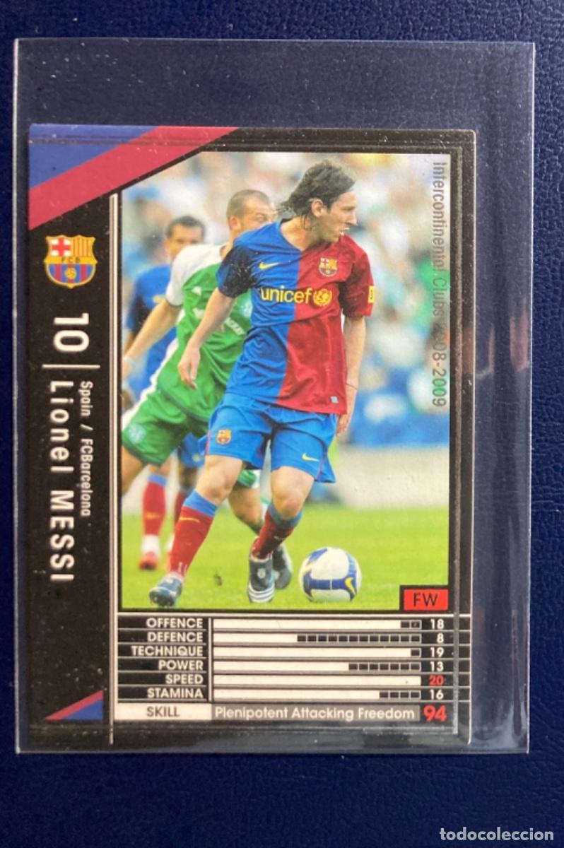 Cromos de F&uacute;tbol: 304 Lionel Messi - FC.Barcelona - WCCF SEGA 2008 2009 08 09 - Panini (Jap&oacute;n)