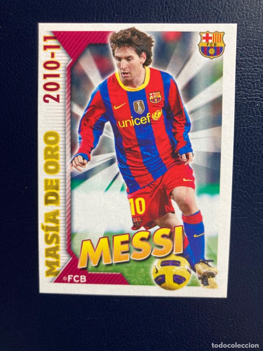 Cromos de F&uacute;tbol: 5 MESSI BARCELONA PANINI COLECCION OFICIAL 2010 2011 10 11 - SIN PEGAR