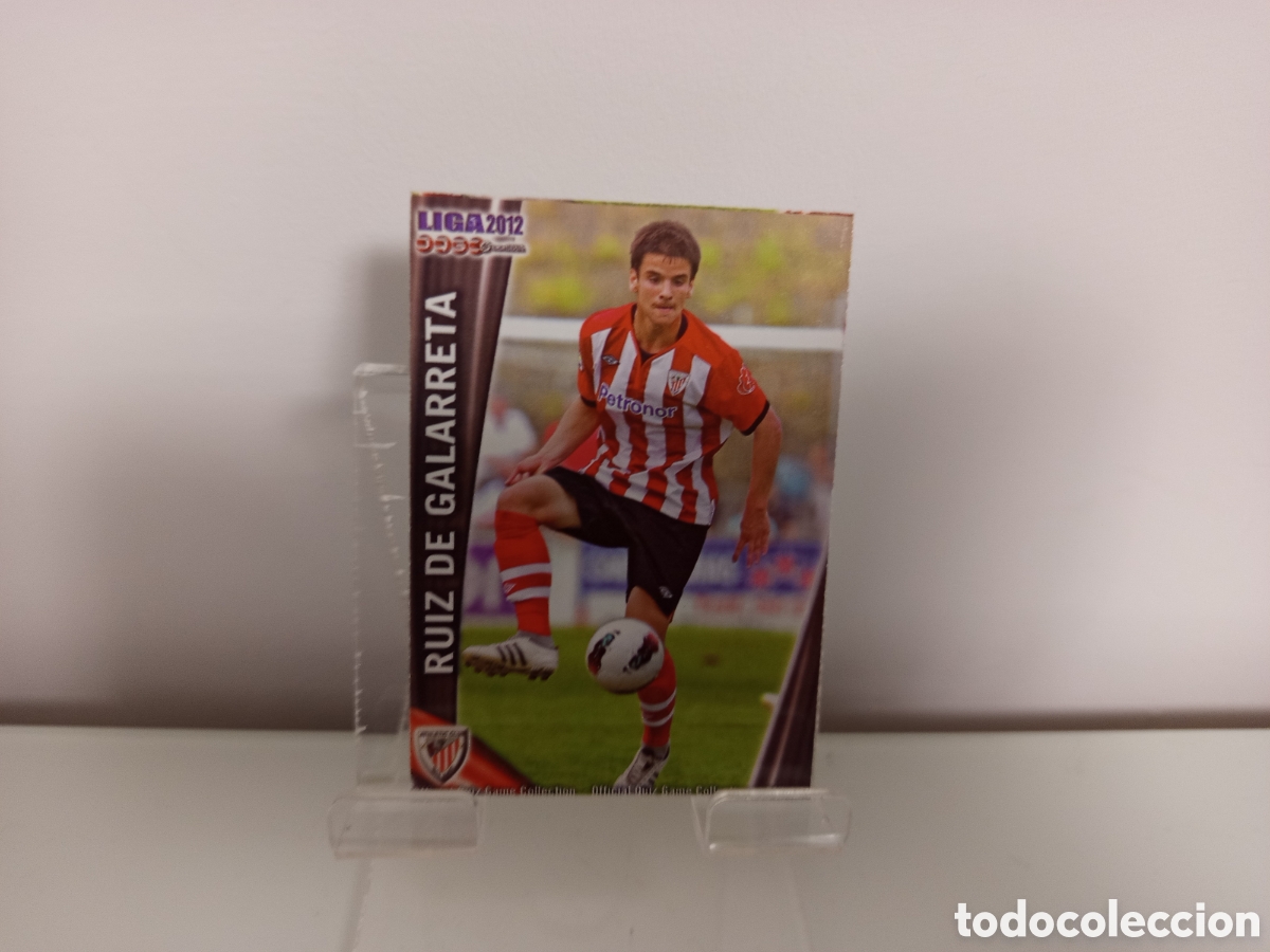 Cromos de F&uacute;tbol: ❇️ CROMO ⚽ RUIZ DE GALARRETA ATHLETIC DE BILBAO FICHAS LIGA QUIZ 11 12 2011 2012 MUNDICROMO ❇️