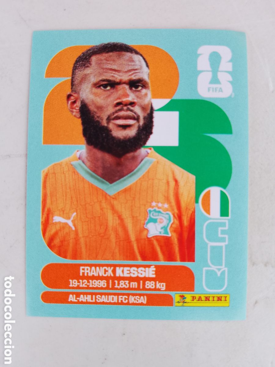 Cromos de F&uacute;tbol: CIV 10 FRANCK KESSI&Eacute; -FIFA WORLD CUP 2026-COSTA DE MARFIL - C&ocirc;te d'Ivoire STICKER PANINI CIV10