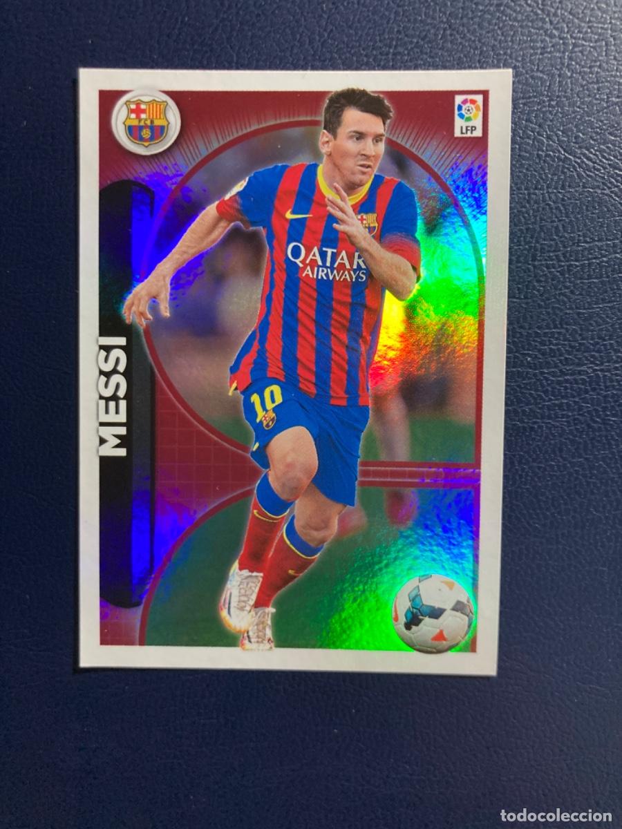 Cromos de F&uacute;tbol: 25 LEO MESSI BRILLANTE BARCELONA BAR&Ccedil;A - CROMO F&Uacute;TBOL LIGA 14-15 EDICIONES ESTE PANINI 2014-2015