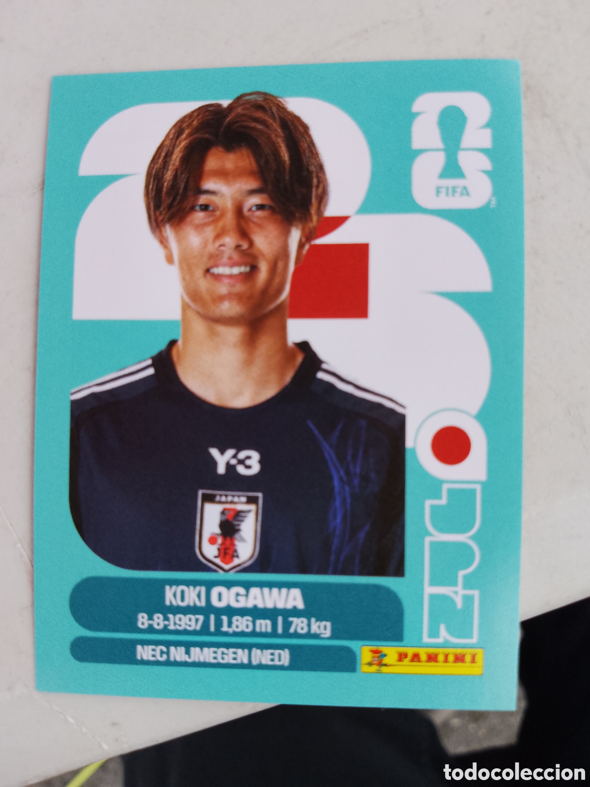 Cromos de F&uacute;tbol: JPN 19 KOKI OGAWA -FIFA WORLD CUP 2026- JAPAN JAP&Oacute;N . MUNDIAL FUTBOL . STICKER PANINI JPN19
