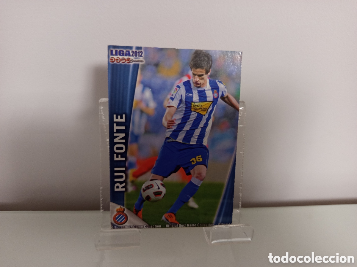 Cromos de F&uacute;tbol: ❇️ CROMO ⚽ RUIZ FONTE ESPA&Ntilde;OL FICHAS LIGA QUIZ 11 12 2011 2012 MUNDICROMO ❇️