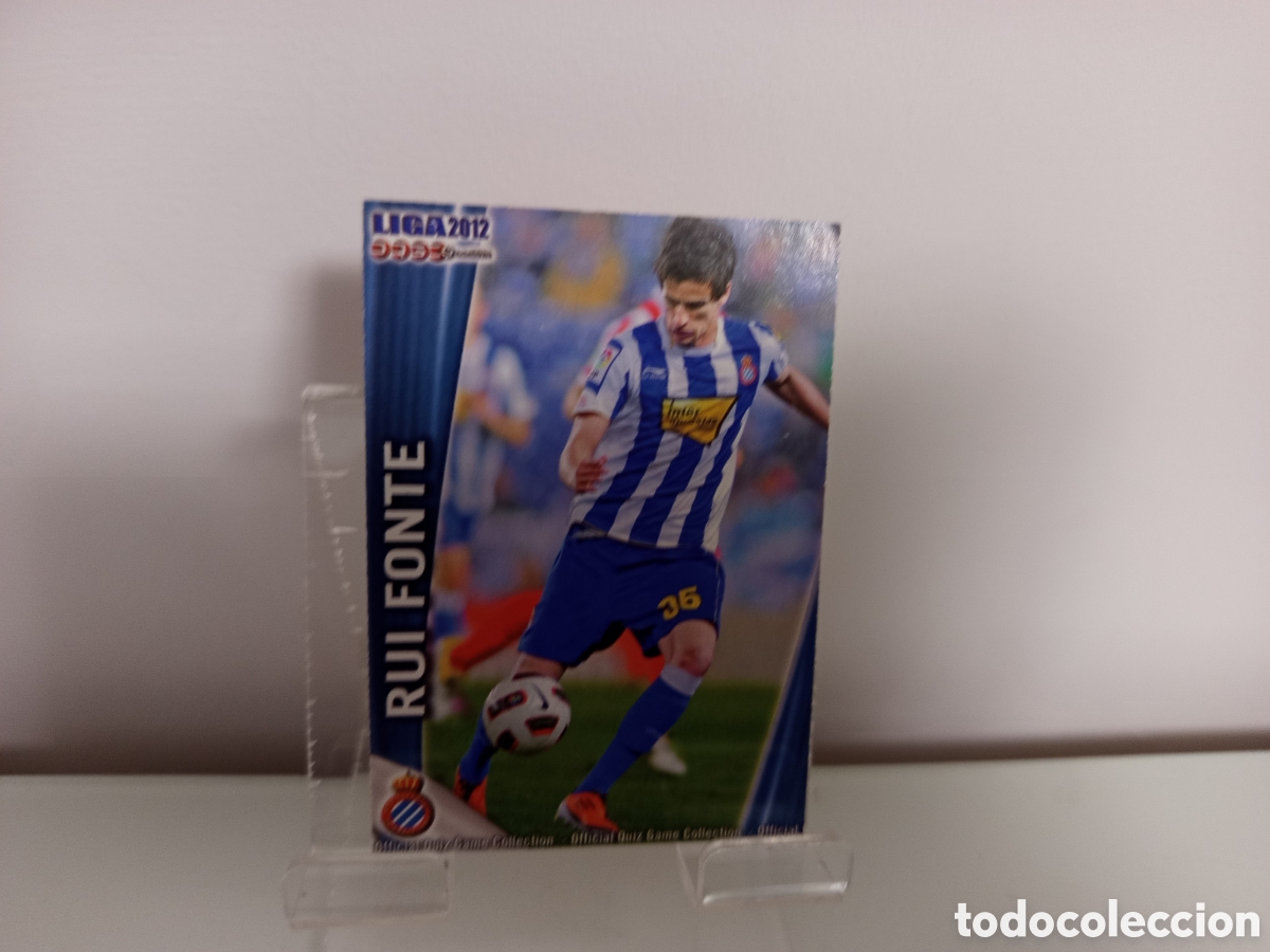 Cromos de F&uacute;tbol: ❇️ CROMO ⚽ RUI FONTE ESPA&Ntilde;OL FICHAS LIGA QUIZ 11 12 2011 2012 MUNDICROMO ❇️