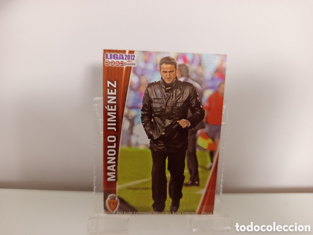 Cartes &agrave; collectionner de Football: ❇️ CROMO ⚽ MANOLO JIM&Eacute;NEZ ZARAGOZA UH 1266 FICHAS LIGA QUIZ 11 12 2011 2012 MUNDICROMO ❇️