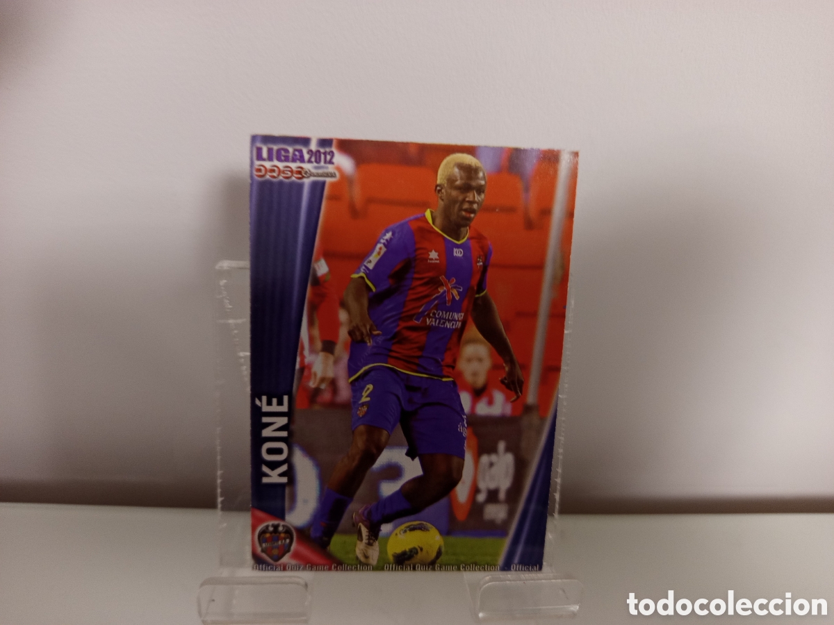 Cartes &agrave; collectionner de Football: ❇️ CROMO ⚽ KON&Eacute; LEVANTE UH 1276 FICHAS LIGA QUIZ 11 12 2011 2012 MUNDICROMO ❇️