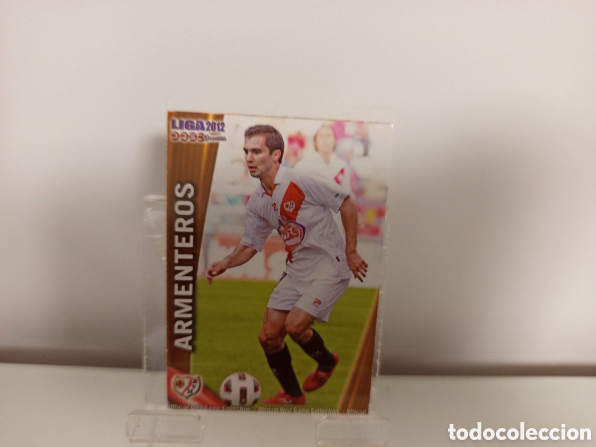 Cromos de F&uacute;tbol: ❇️ CROMO ⚽ ARMENTEROS RAYO VALLECANO FICHAS LIGA QUIZ 11 12 2011 2012 MUNDICROMO ❇️