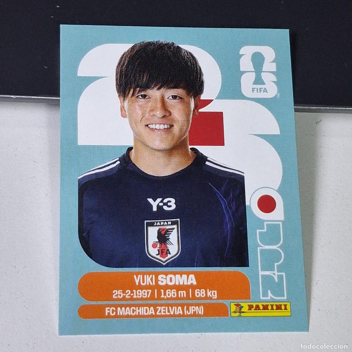 Cromos de F&uacute;tbol: A38 JPN9 JPN 9 SOMA YUKI JAP&Oacute;N JAPAN JPN MUNDIAL FIFA WORLD CUP 2026 STICKER PANINI