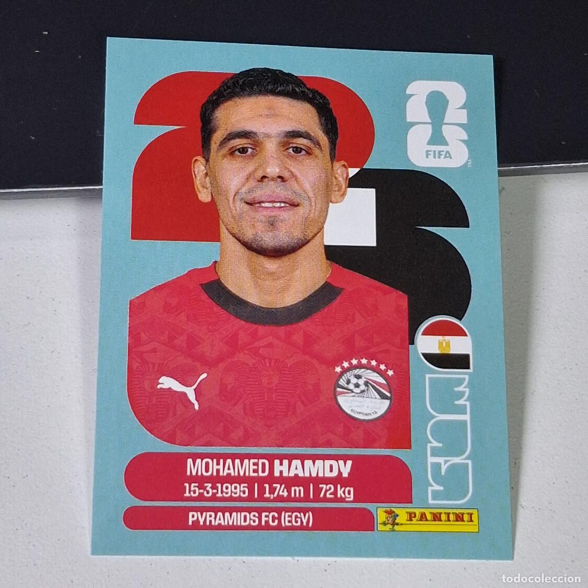 Cromos de F&uacute;tbol: A38 EGY4 MOHAMED HAMDY 4 EGIPTO EGY EGYPT MUNDIAL FIFA WORLD CUP 2026 STICKER PANINI