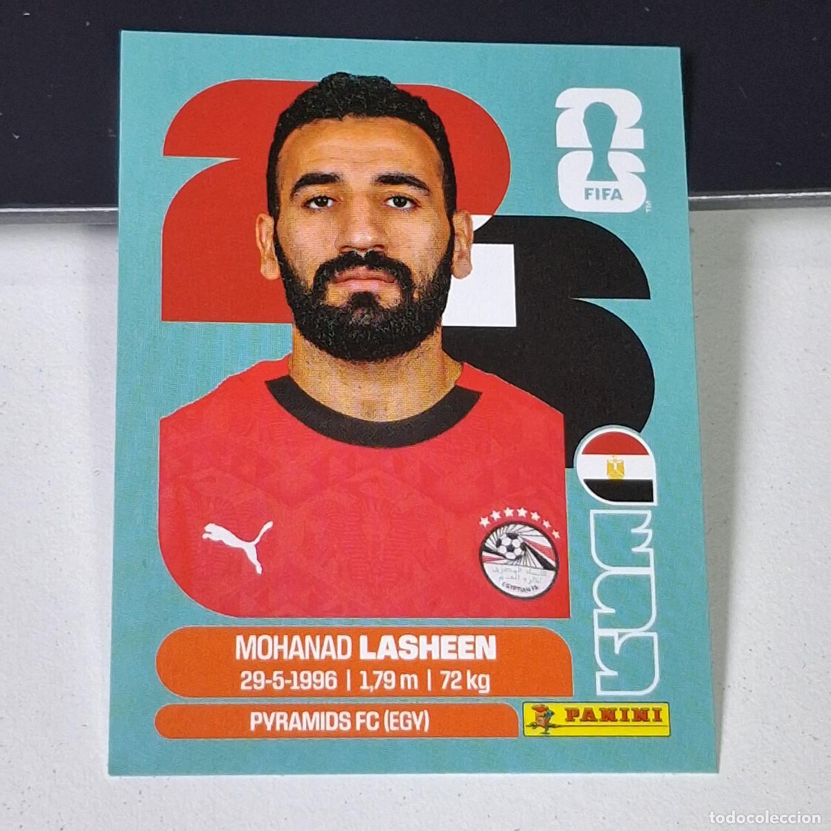 Cromos de F&uacute;tbol: A38 EGY14 MOHAMED LASHEEN 14 EGIPTO EGY EGYPT MUNDIAL FIFA WORLD CUP 2026 STICKER PANINI