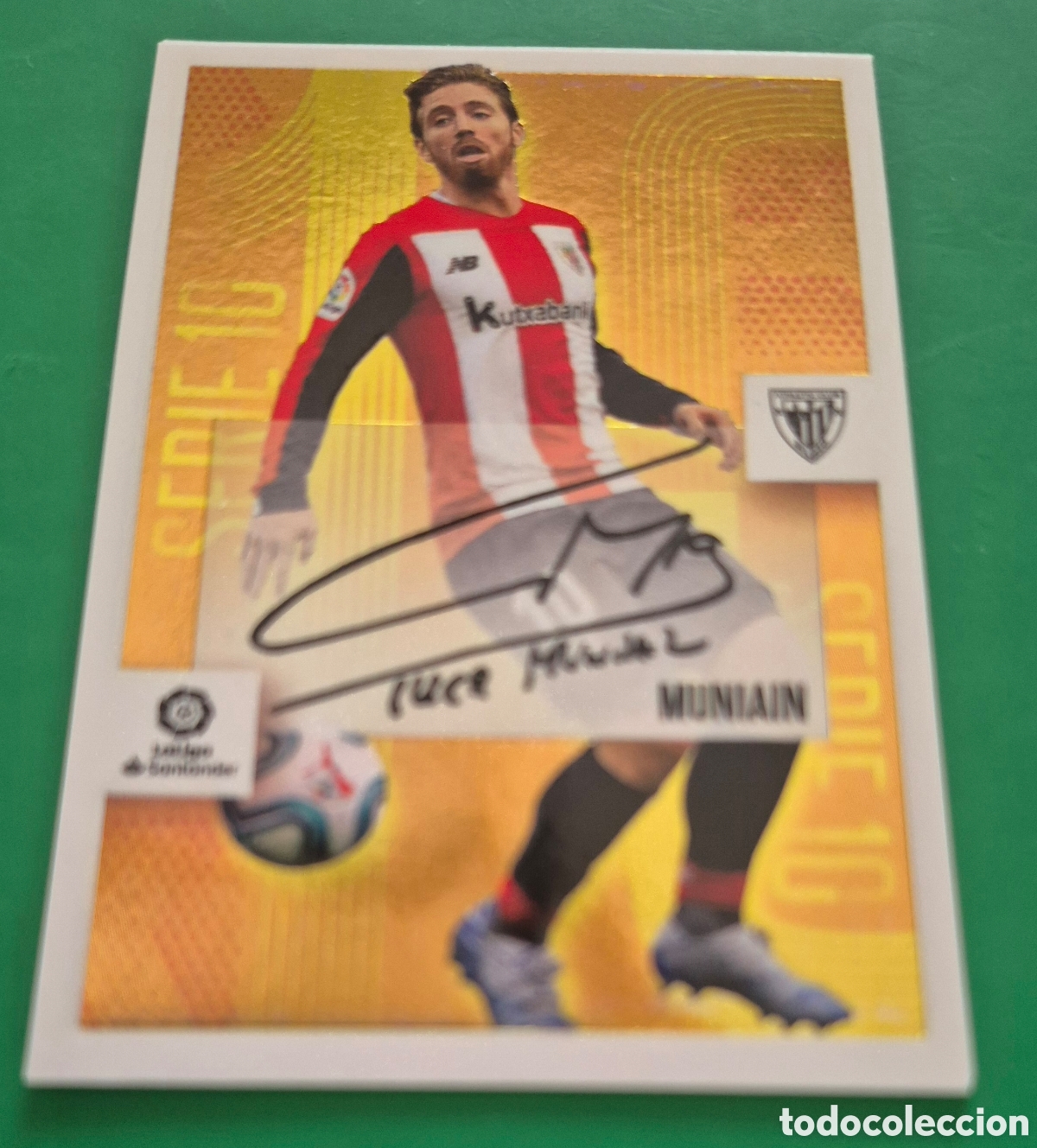 Cromos de F&uacute;tbol: CROMO MUNIAIN 17 SERIE 10 ATHLETIC CLUB DE BILBAO LIGA 2020 2021 20 21 ESTE PANINI NUNCA PEGADO