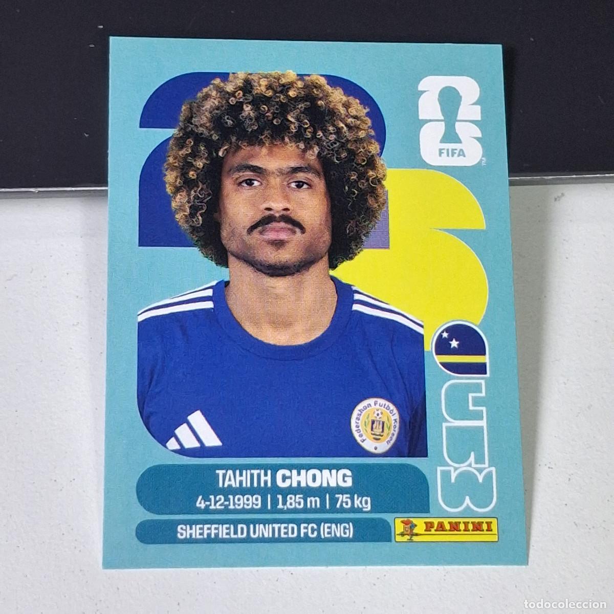 Cartes &agrave; collectionner de Football: A38 CUW14 TAHITH CHONG 14 CURAZAO CURA&Ccedil;AO CUW MUNDIAL FIFA WORLD CUP 2026 STICKER PANINI