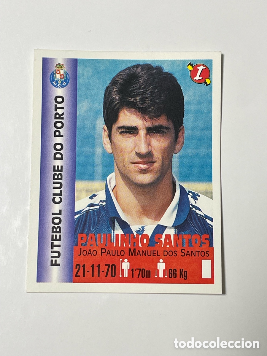 Football Stickers: Paulinho Santos Oporto Panini Equipos de Europa 1999 #248