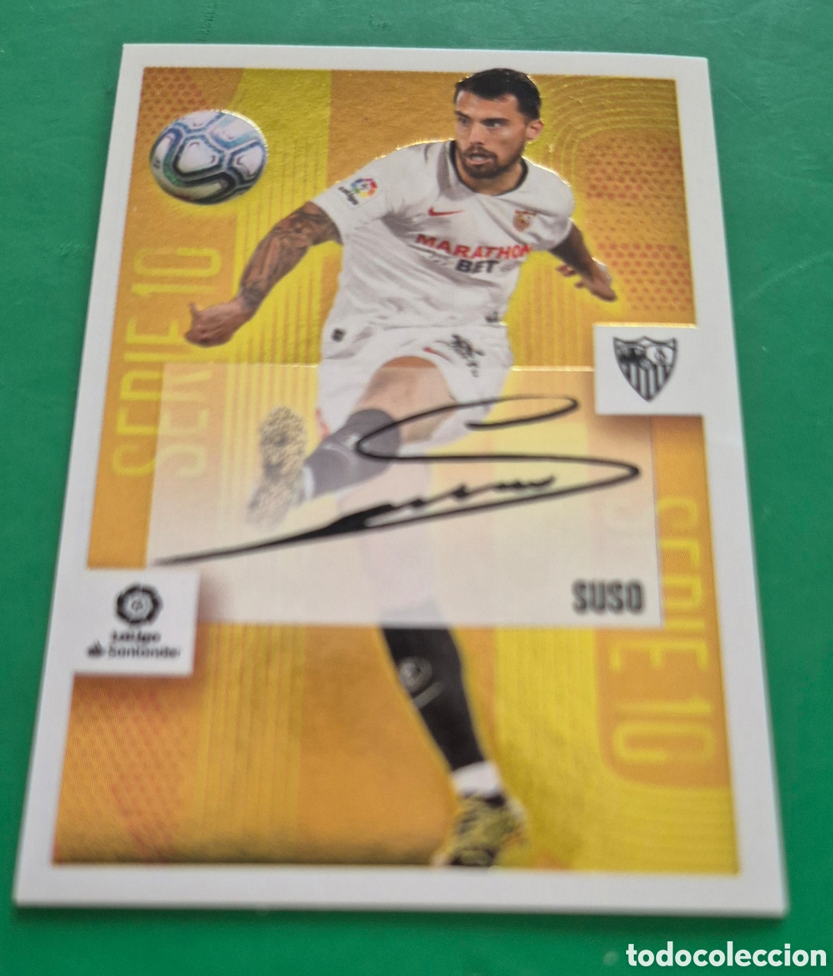 Football Stickers: CROMO SUSO 22 SERIE 10 SEVILLA LIGA 2020 2021 20 21 ESTE PANINI NUNCA PEGADO