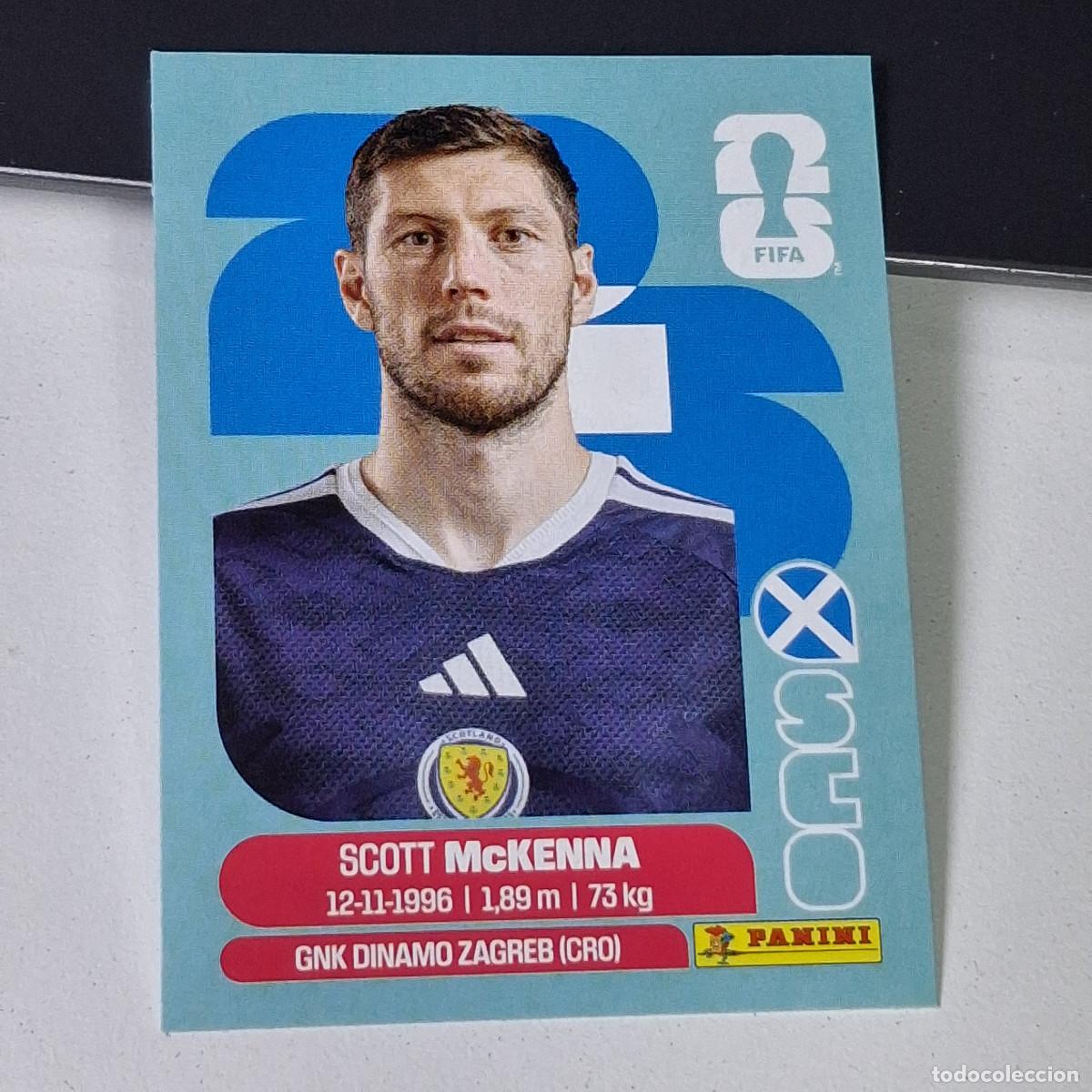 Football Stickers: A38 SCO7 SCOTT MCKENNA 7 ESCOCIA SCOTLAND SCO MUNDIAL FIFA WORLD CUP 2026 STICKER PANINI