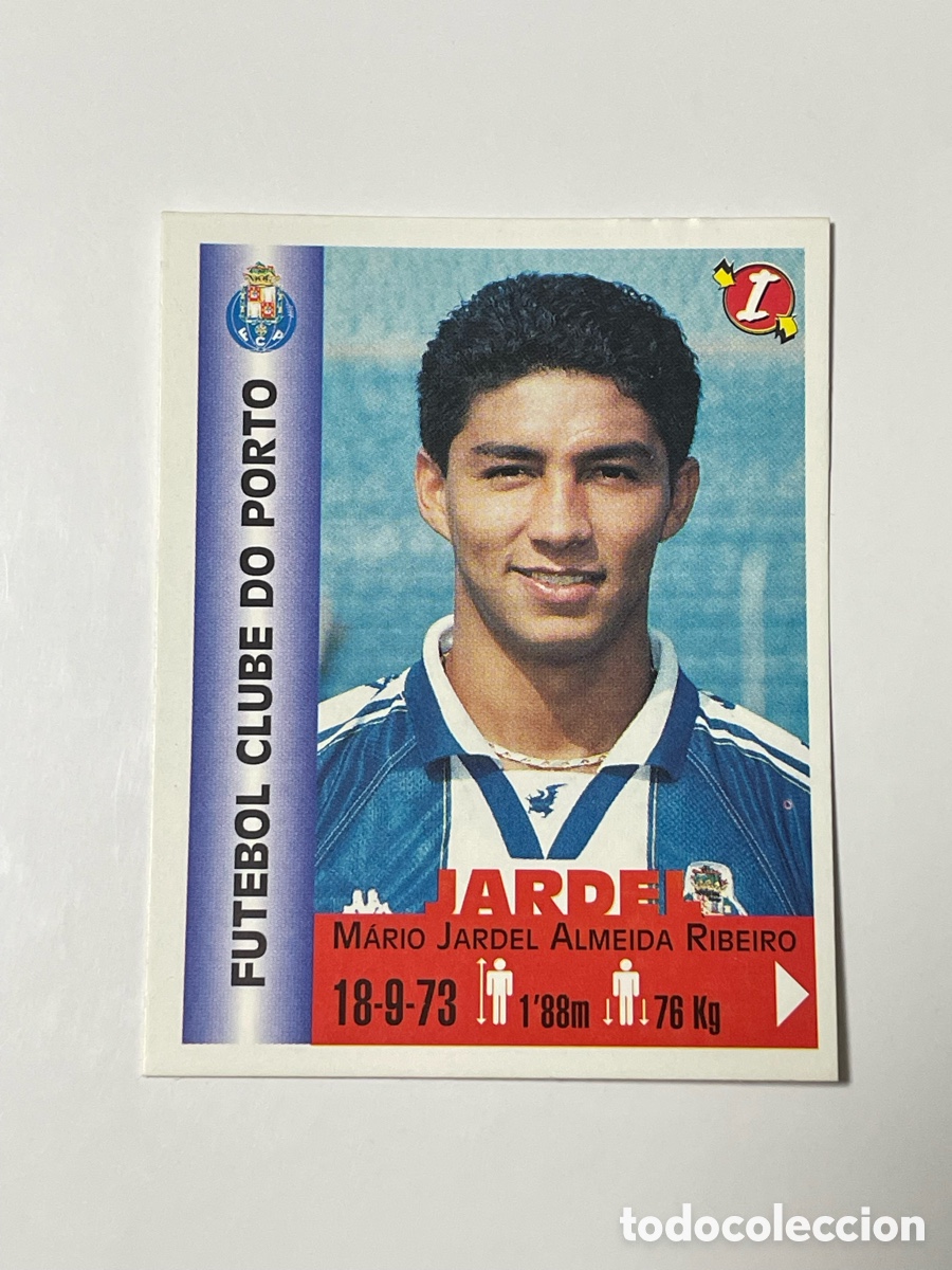 Football Stickers: Mario Jardel Oporto Panini Equipos de Europa 1999 #253