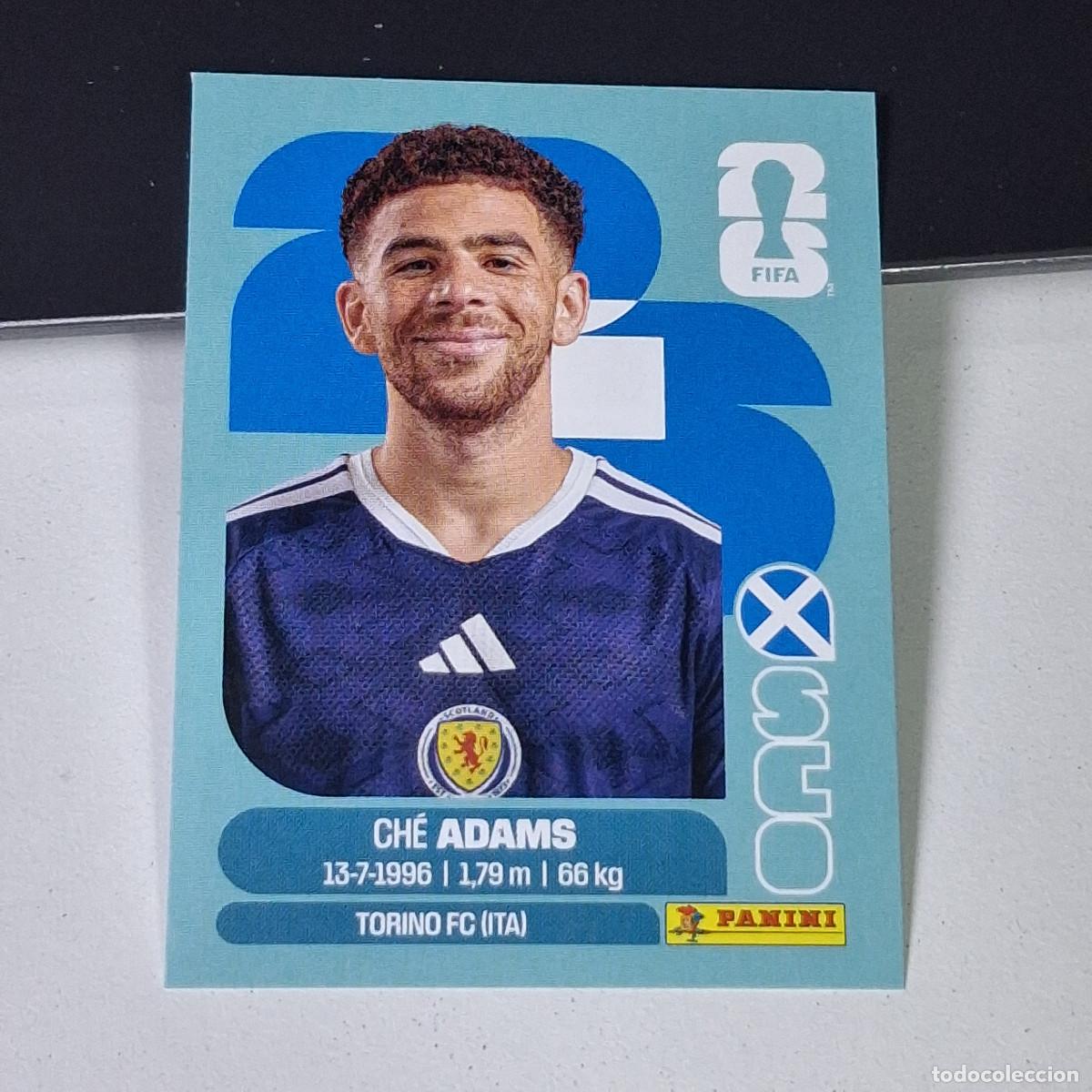 Football Stickers: A38 SCO19 CHE ADAMS 19 ESCOCIA SCOTLAND SCO MUNDIAL FIFA WORLD CUP 2026 STICKER PANINI