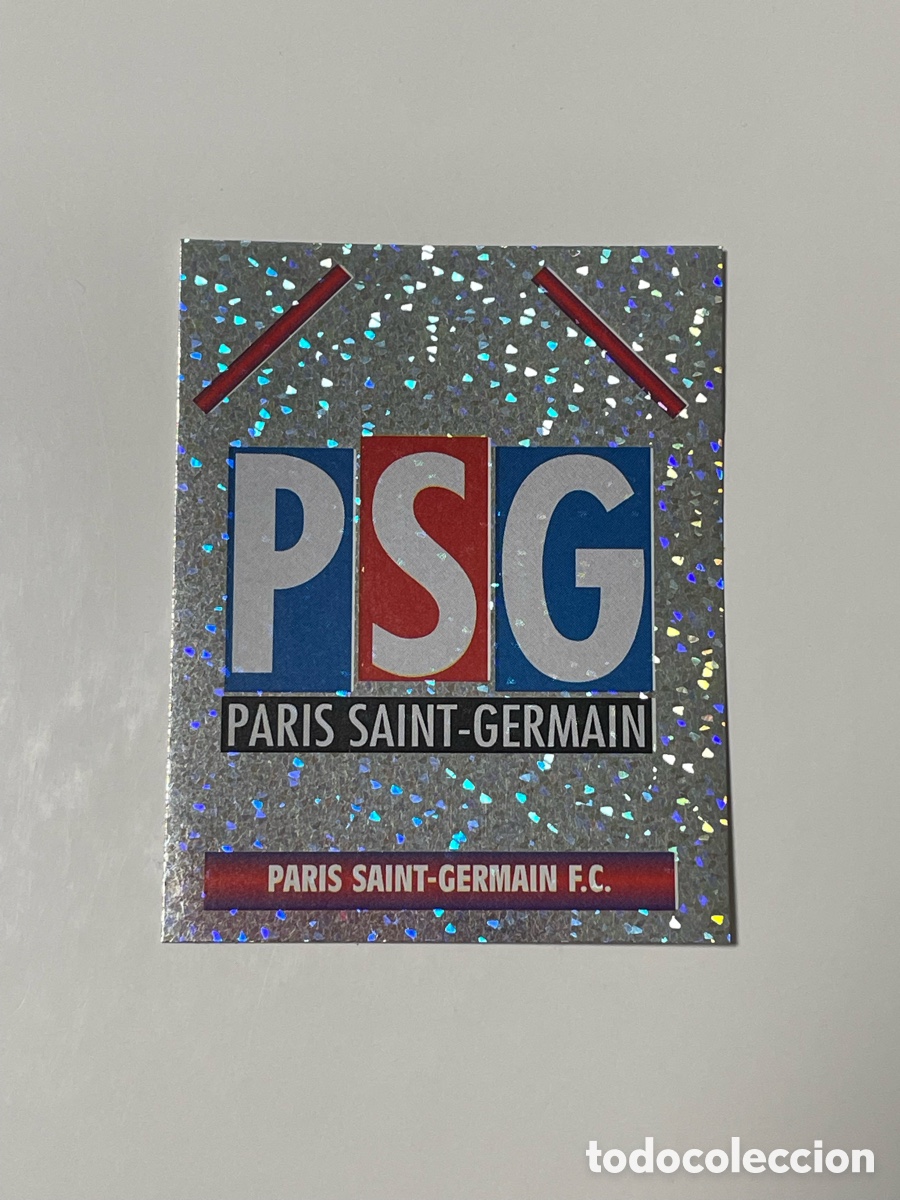 Football Stickers: Escudo Paris Saint Germain Panini Equipos de Europa 1999 #Q