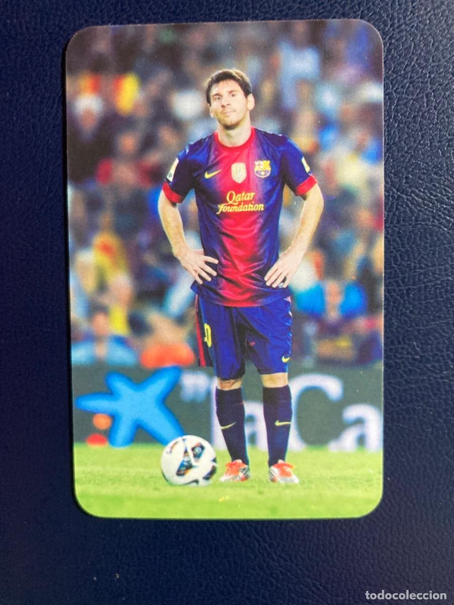 Cromos de F&uacute;tbol: CARTA LIONEL MESSI FC.BARCELONA LOMO CARDS 2025