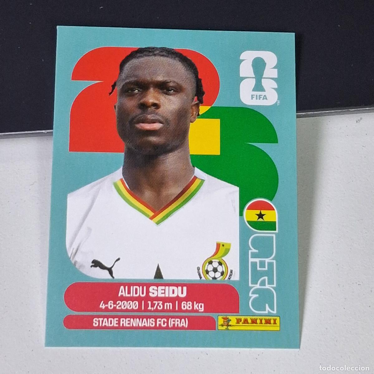 Cromos de F&uacute;tbol: A38 GHA5 ALIDU SEIDU 5 GHANA GHA MUNDIAL FIFA WORLD CUP 2026 STICKER PANINI