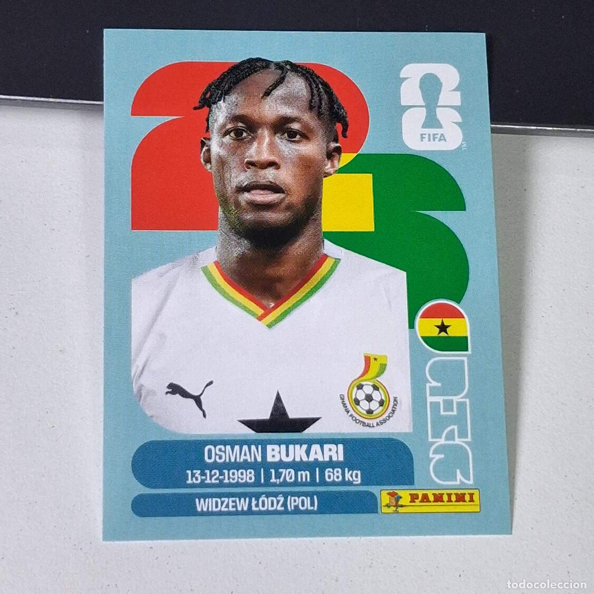 Cromos de F&uacute;tbol: A38 GHA19 OSMAN BUKARI 19 GHANA GHA MUNDIAL FIFA WORLD CUP 2026 STICKER PANINI