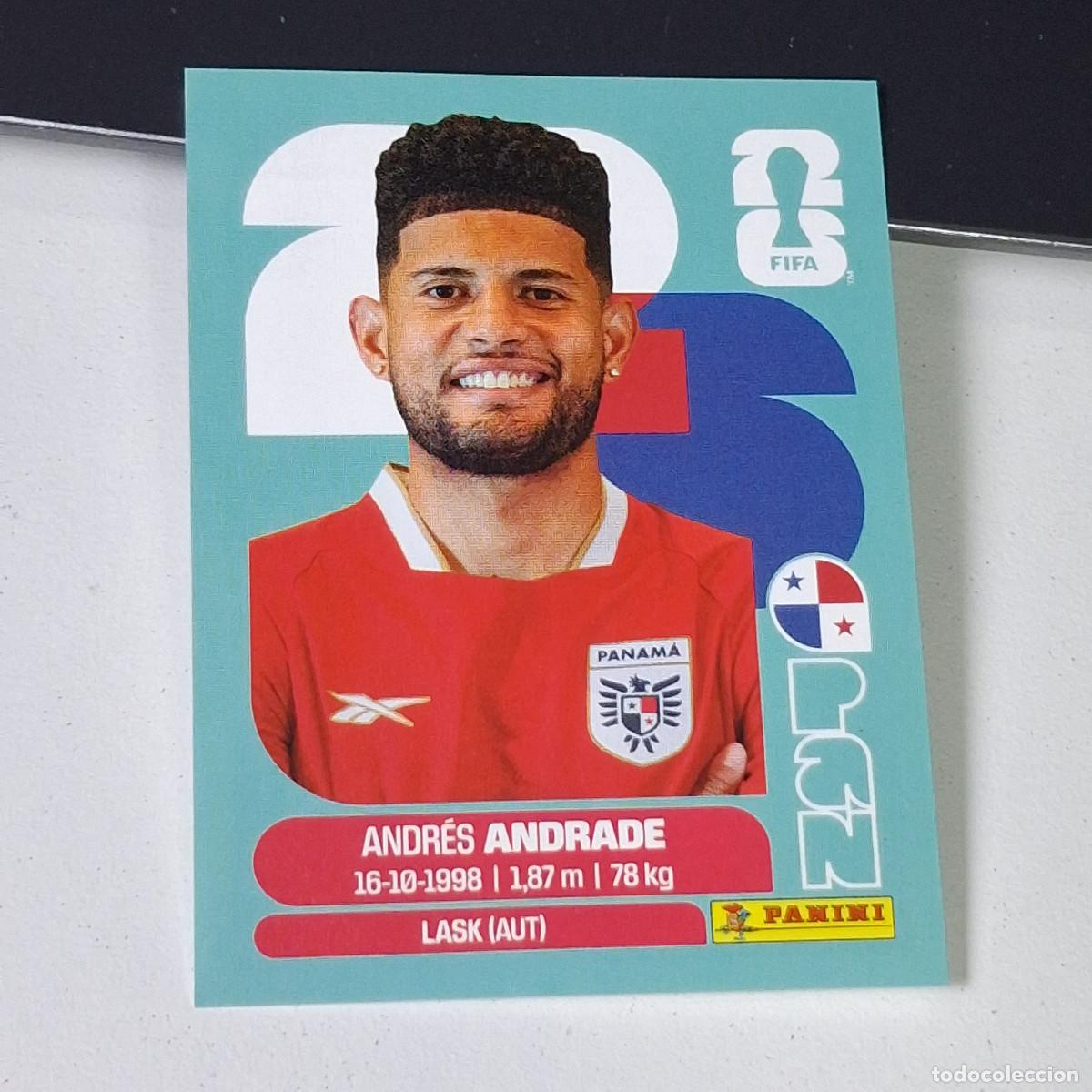 Cromos de F&uacute;tbol: A38 PAN5 ANDR&Eacute;S ANDRADE 5 PANAM&Aacute; PAN MUNDIAL FIFA WORLD CUP 2026 STICKER PANINI
