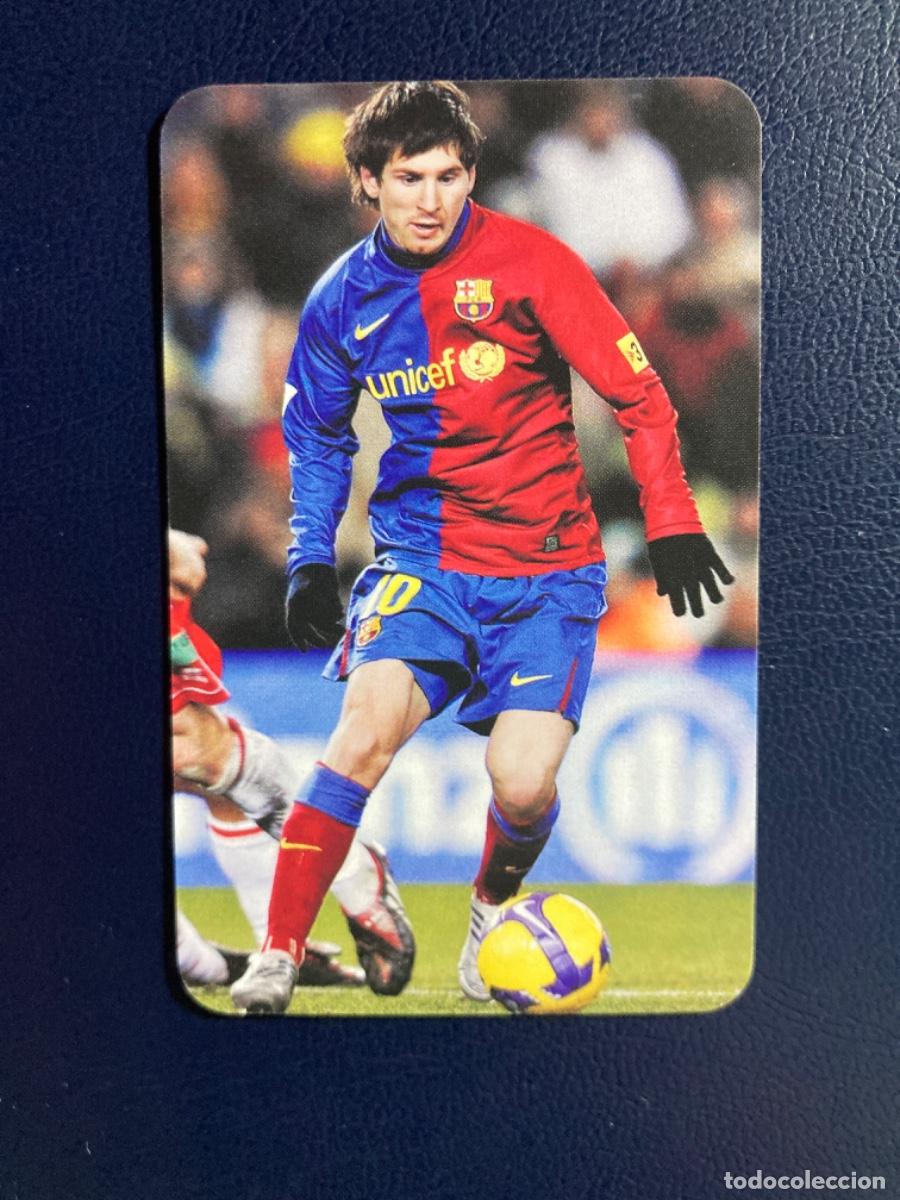 Cromos de F&uacute;tbol: CARTA LIONEL MESSI FC.BARCELONA LOMO CARDS 2025