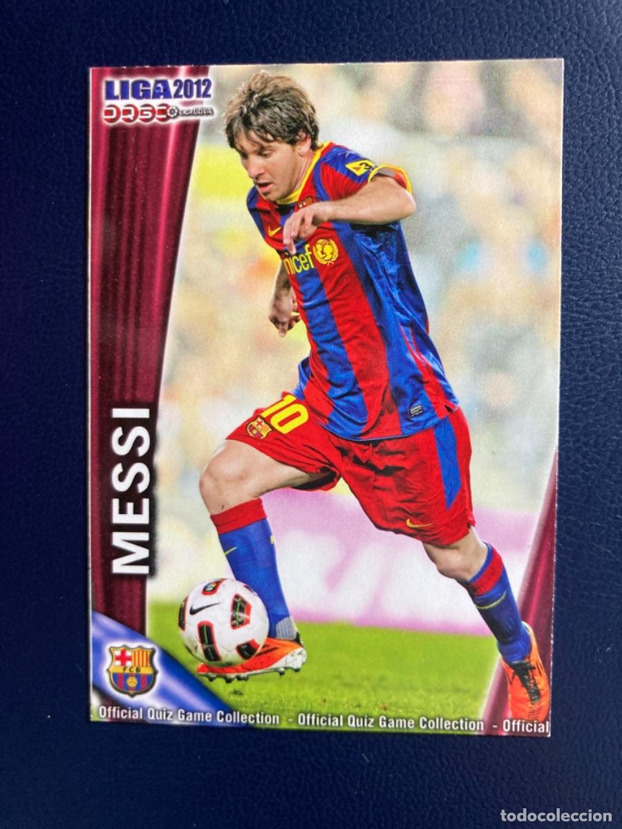 Cromos de F&uacute;tbol: 18 MESSI BARCELONA MUNDICROMO FICHAS LIGA 2011 2012 11 12