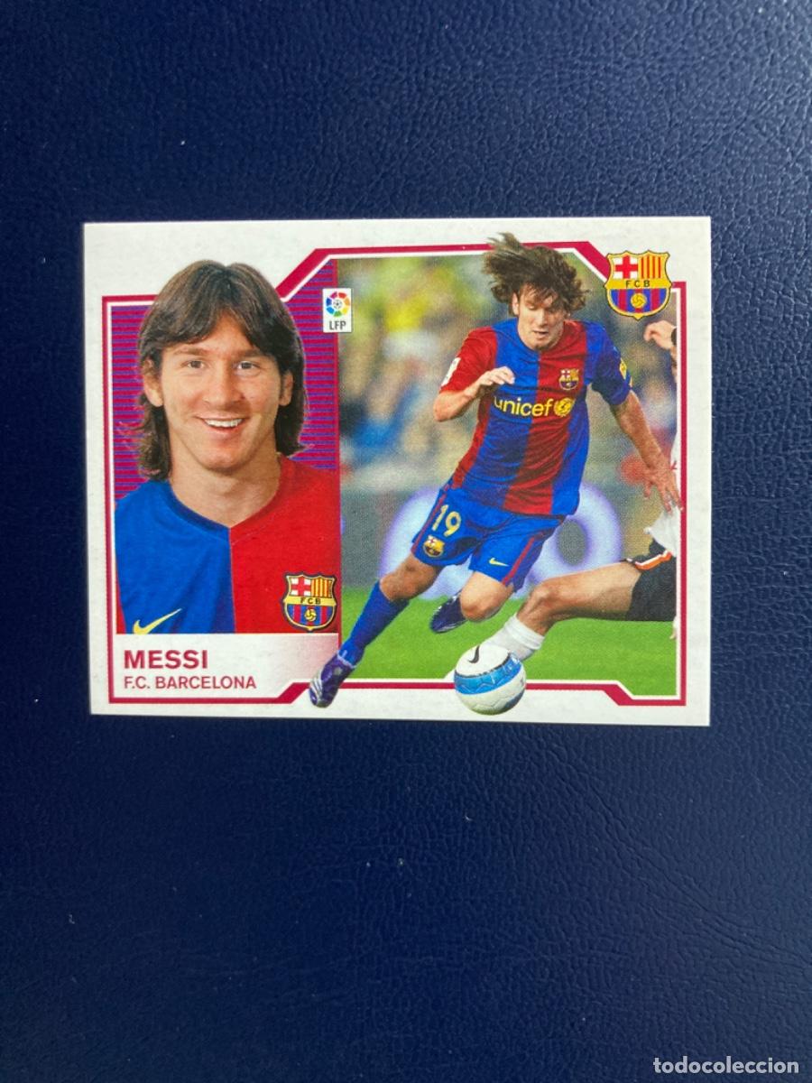 Cromos de F&uacute;tbol: MESSI - FC.Barcelona - LIGA ESTE 2007 2008 07 08. NUNCA PEGADO.